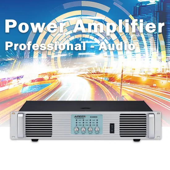 4*2500W 4CH High Quality AMPS Professional Power Amplifier for Bar / Club