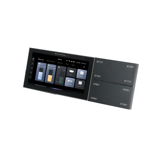 6 Inch Touch Screen Bluetooth Smart Control Host Built-in 2W Speaker with Tuya Support WiFi RS485