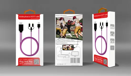 Cable for Connecting Mobile Phone to HDTV for High Definition