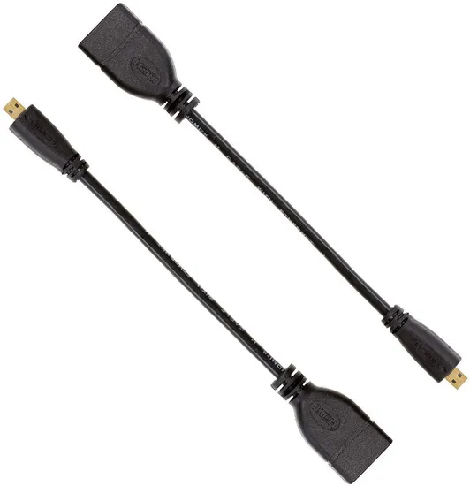 Micro HDMI to HDMI Cable for Raspberry Pi 4 B