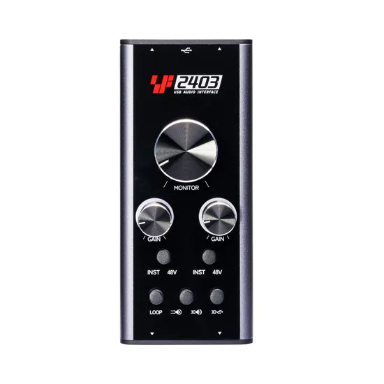 Viqee New Arrival Mini USB Audio Interface for Recording, Streaming and Podcasting, Hi-Fi Studio Audio Interface with XLR, Portable Audio Recorder