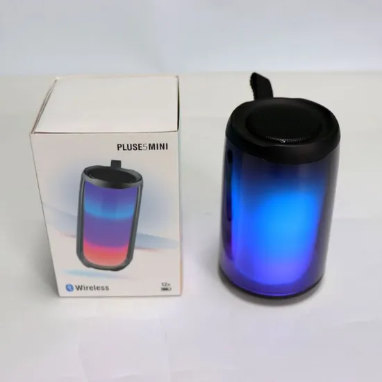 2023 New Pulse 5 Mini Potable Wireless Speaker LED Light Show Subwoofer RGB Party Boost Waterproof HiFi Sound Deep Bass Speakers