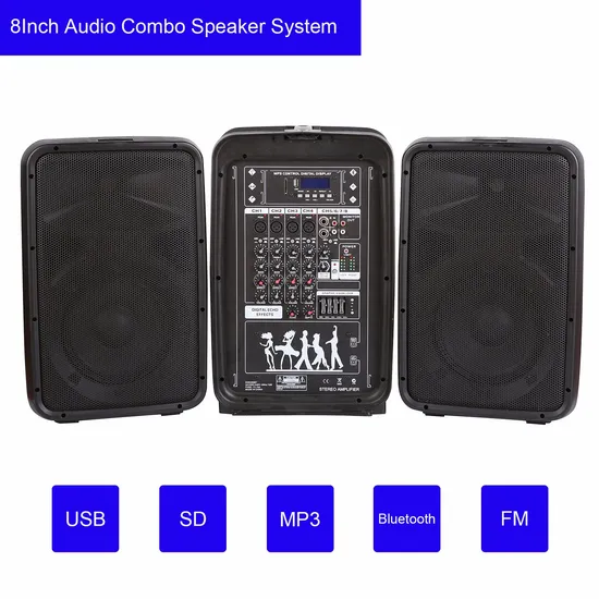 Tws 8inch Speaker Box Home Theater Surround Sound Speaker Systems