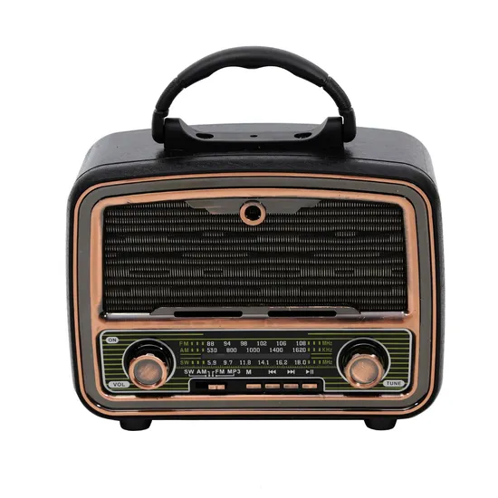 Tw305ubt New Style Hot Selling FM/Am/Sw 3 Bands Portable Radio Bluetooth/USB/TF Functions