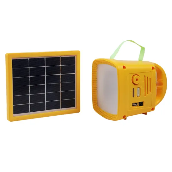Outdoor Home Use Solar Lantern with FM Radio