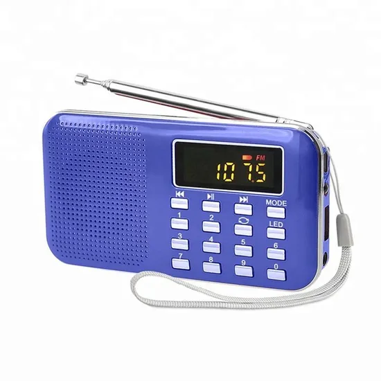 Good Quality Built-in Speaker Pocket Radio Am FM Receiver Portable Radio with SD Card