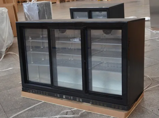 224L Hot Sale Commercial Three Sliding Door Backbar