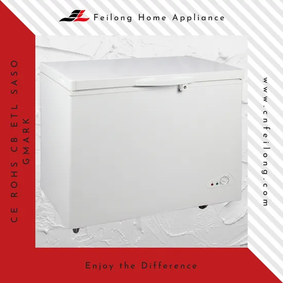288L Bd-288q Chest Freezer with Adjustable Temperature, Deep Freezer,