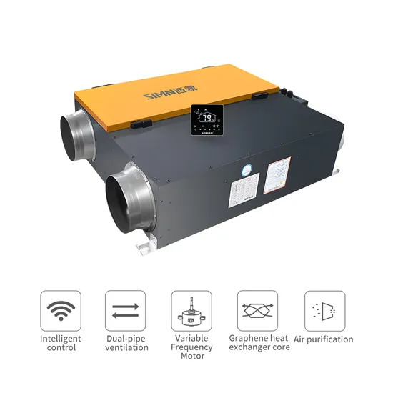 New Design Erv Building Ventilation with Full Heat Fresh Air