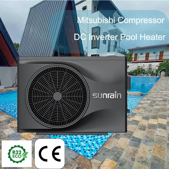 Sunrain Manufacturer Top Selling R32 DC Inverter 21kw 28kw 35kw Smart Heat Pump Swimming Pool Water Heater