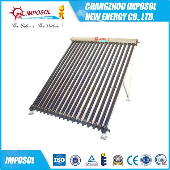 Split Vacuum Tube Solar Energy Collector