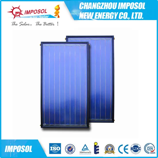 High Quality Black Chrome Flat Plate Solar Collector