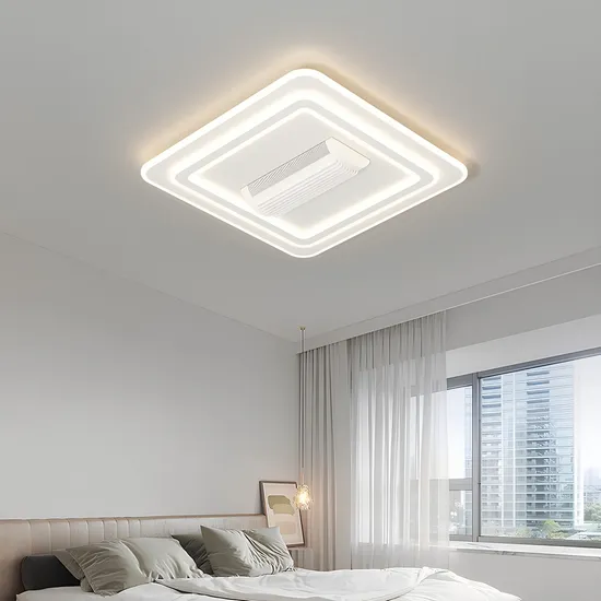 New Leaf Free Fan Light Ceiling Light Simple Bedroom Dining Room Pendant
