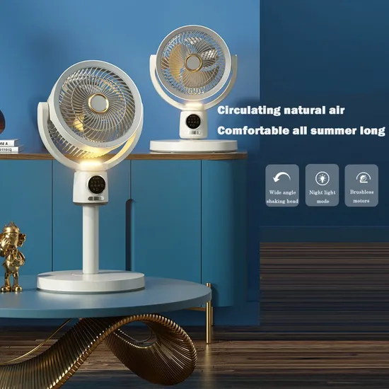 2023 New Hot Selling High Wind Power Rechargeable Air Circulation Fan