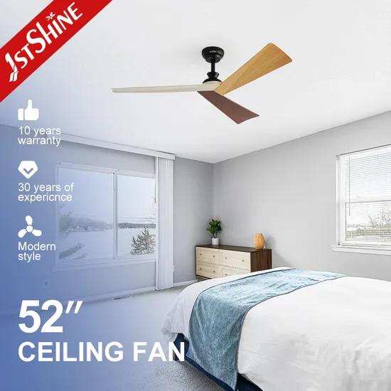 1stshine Ceiling Fan Factory OEM D. I. Y ABS Blades Energy Saving Smart Remote Ceiling Fan