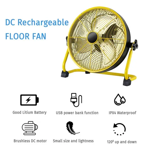 10 12 14 16 Cordless Solar Table Neck Desk Rechargeable Mini USB Battery Portable Charging Handheld Wireless Outdoor Traveling Metal Electric Fan Mobile Fans