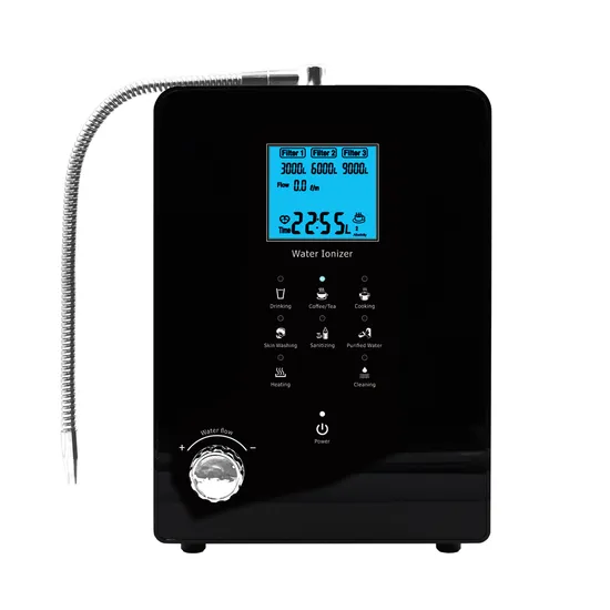 Titanium Platinum Coating 9 Plates Alkaline Kangen Water Machine Electrolyzed Water Ionizer