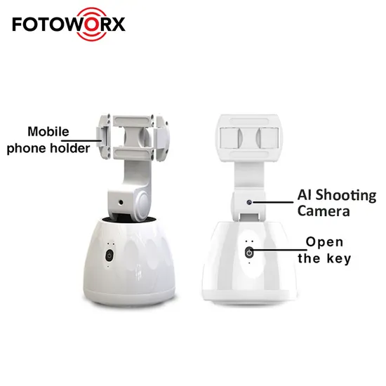 2024 New Tech Fotoworx Smart Shooting Gimbal Head for Photo Video Vlogging Live Streaming