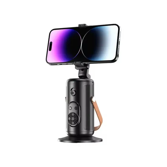 New Arrival Intelligent Ai 360 Auto Face Tracking Phone Holder with Multifunctional Wireless Remote Control