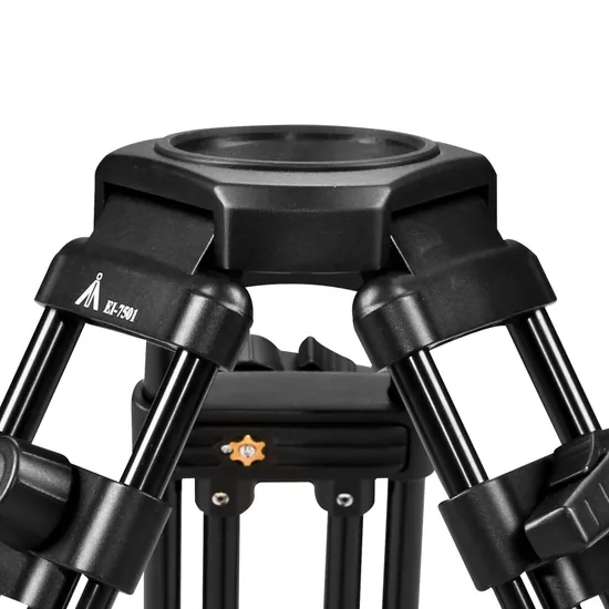 E-Image 50kg Payload 75/100mm Bowl One Stage Aluminum Baby Tripod (EI7501)