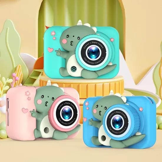 Mini DSLR Children′s Digital Camera with High Definition Dual Camera for Photography and Video Recording