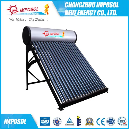 Low Pressure Solar Collector Solar Water Heater