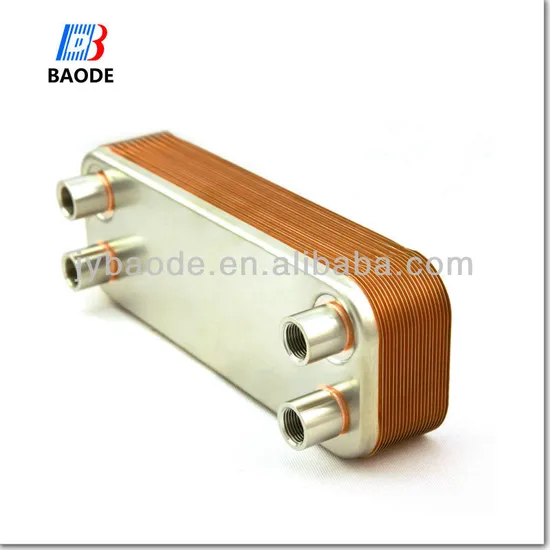 Copper Brazed Plate Type Tap Water Heat Exchanger for Domestic Water Heater, Boiler, Tap Water Heater Bl95 Series