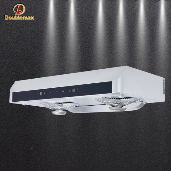 Double Motor Strong Suction Power with Touch Control Slim Range Hood