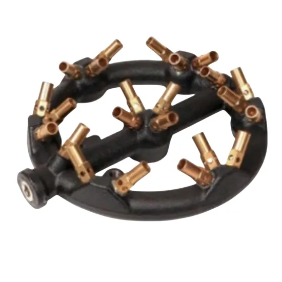 23 Brass Tip Cast Iron Range Jet Gas Burner