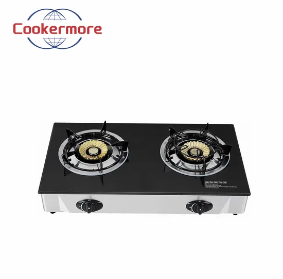 Hot Sale Kitchen Cooktop China Wholesale 2 Burner Tempered Glass Top Gas Stove