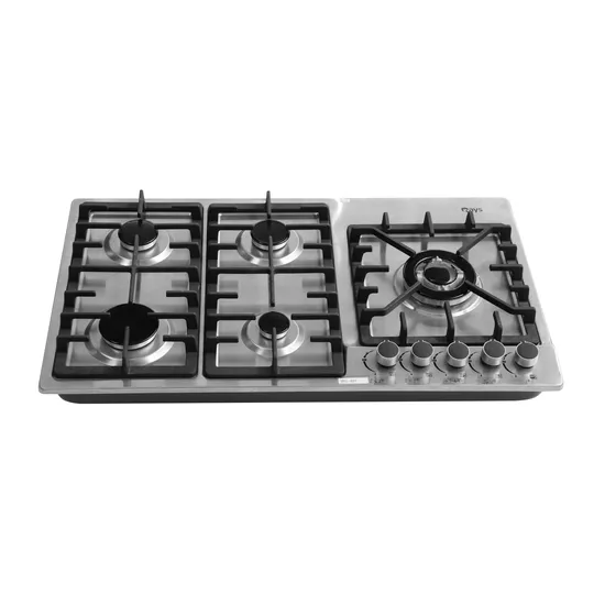 Russia Hot Sale China Manufacturer 5 Burner Gas Hobs