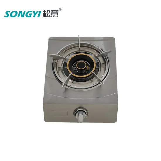 Propane Camp Gas Stove Single Burner Gas Stove with Adjustable Flame for Outdoor Home Use