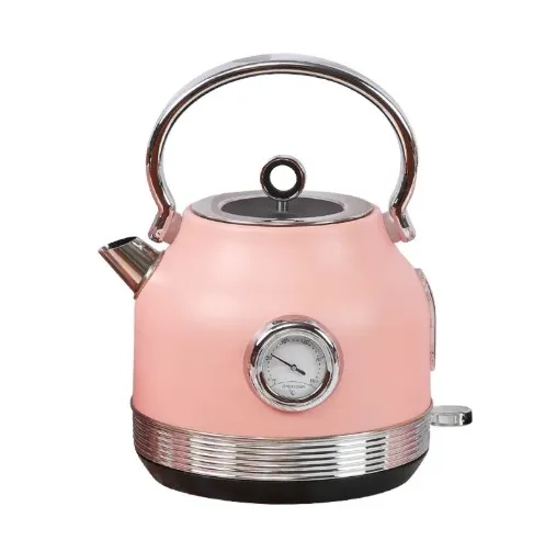 High Quality Vintage Design Stainless Steel Water Electric Kettle