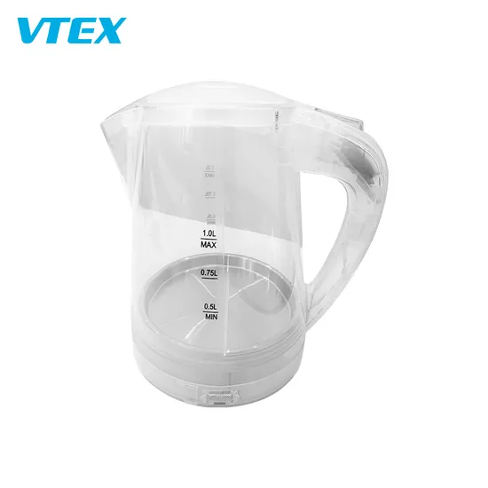 Transparent Plastic Electric Kettle for Prison, Transparent 1L Electric Kettle for Prison