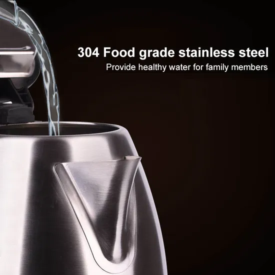 Electric Kettle 304 Stainless Steel Electric Kettle 2L for Household Outdoor
