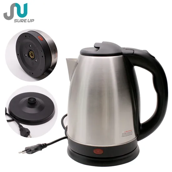 1.8L 220V Home Kitchen Appliance Stainless Steel Boiling Water Corded Electric Kettle for Family