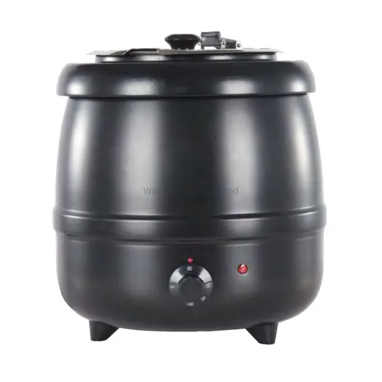High Quality Stainless Steel Electronic Soup Kettle for Buffet