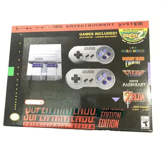16 Bit Archive Kids Video 21 Game Console Retro TV Super Classic Edition Games for Snes