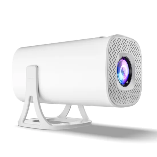 Auto Keystone Mini Portable Projector with WiFi 6 Bt 5.0 Screen Adjustment
