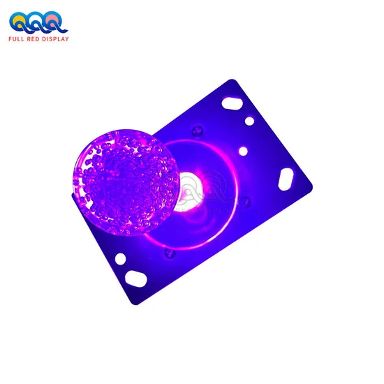 Customize Fish Game Elliptical Rocker Joystick LED Light Game Round Fishing Machine Fish Game Joystick for Sale