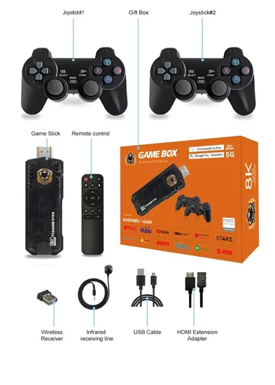 Game Stick X8 PRO Gaming Console Output Controller Retro Video Game