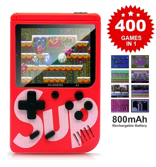 Handheld Game Consoles 400 in 1 Sup Game Box