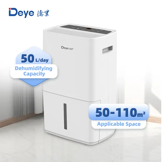 Deye OEM ODM Whole House 50L/ Day Dehumidifier Portable Safe Commercial Air Dehumidifier