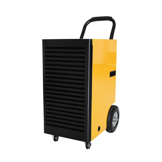 90L/Day Digital Display Commerical Metal Portable Dehumidifer Equipment with Wheels and Handle