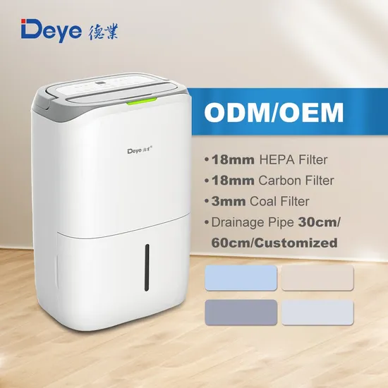 Deye Good Dehumidifier for Room Safe Portable Small Whole Home 16L/20L/25L Air Dehumidifier