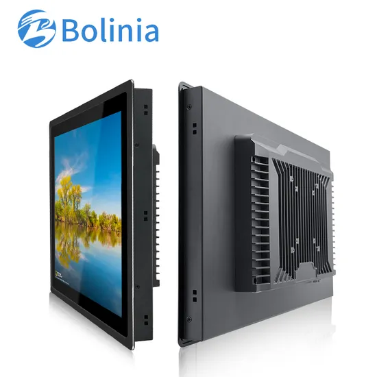 19 Inch HMI Panel Industrial Fanless Panel PC Industrial Touch Screen IP65 Waterproof