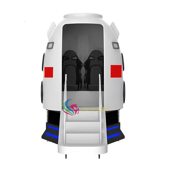 9d Vr Cinema Spacecraft Double-Seated Indoor Playground Equipment Virtual Reality Simulator Spaceship