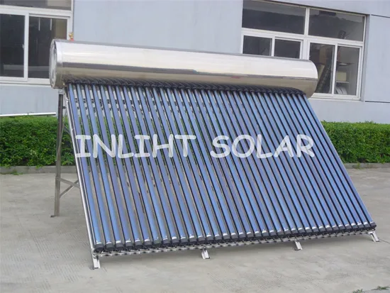 10tubes to 36tubes Compact Pressure Stainles Steel SUS201 Solar Water Heater (Hot Sales)