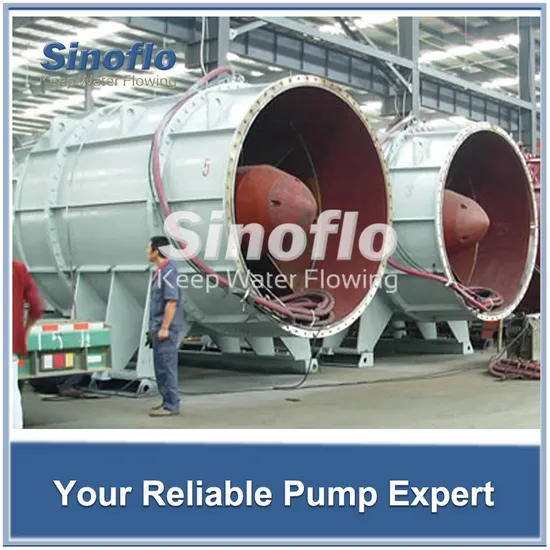 Axial Flow Tubular Impeller Pond Submersible Sump Water Booster Pumps
