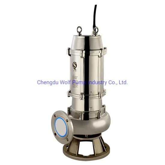 Wq Series Stainless Steel Submersible Sewage Pump